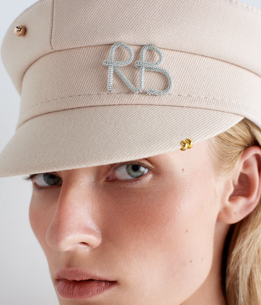 Pierced Baker Boy Cap - Image 3
